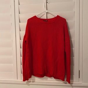 J Crew Red Sweater